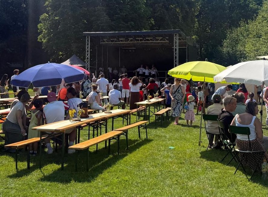 Sommerfest in der Nordweststadt - Ernst-Reuter-Schule II war mit dabei